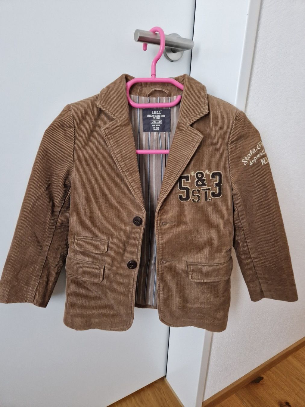 H&M Giacche & Cappotti: Jacke Cordjacke Gr. 116 – Usato da Davos-Dorf venduto da Bpelikan
