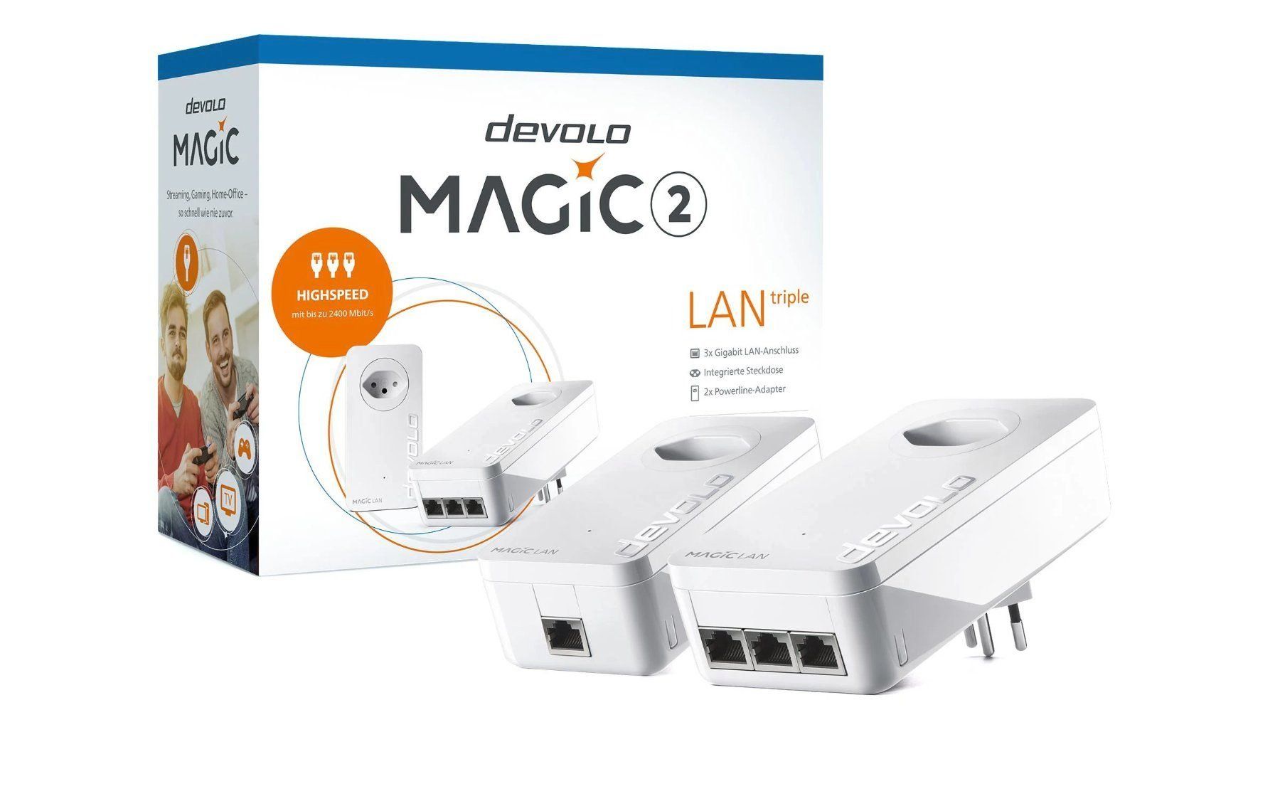 Devolo Laufwerke & Adapter: Powerline Adapter Devolo Magic 2 LAN triple Starter Kit – Gebraucht aus Uster von cha_h8xj 1