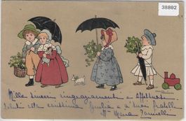 Ethel Parkinson - Kinder mit Mistelzweig