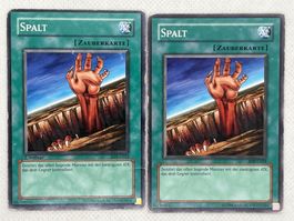 Yu-Gi-Oh 2x Karte Spalt SDY-G024