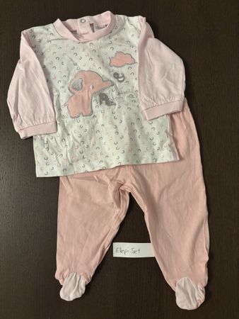 Baby Set rosa Grösse 62