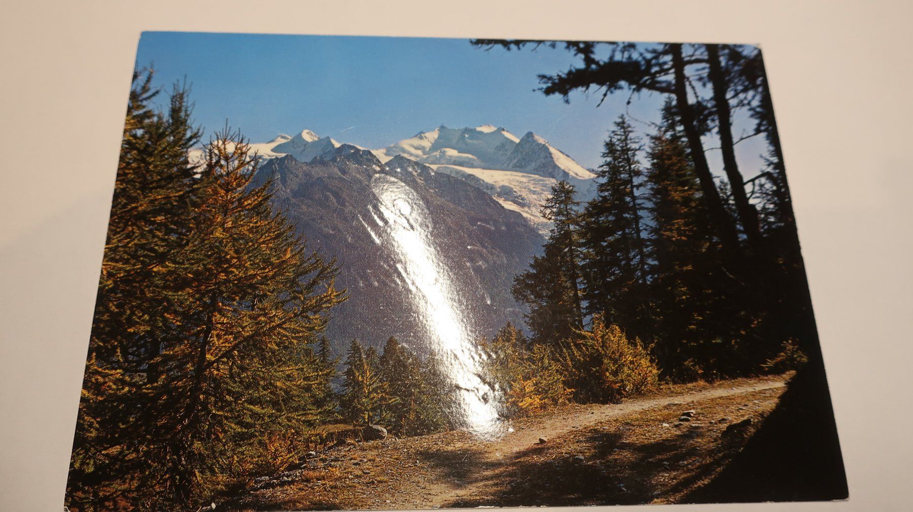 Cartes postales: Moosal Wallis Balfrin und Mischabel  1970 – D'occasion à Cormoret par Pascalll2001 1