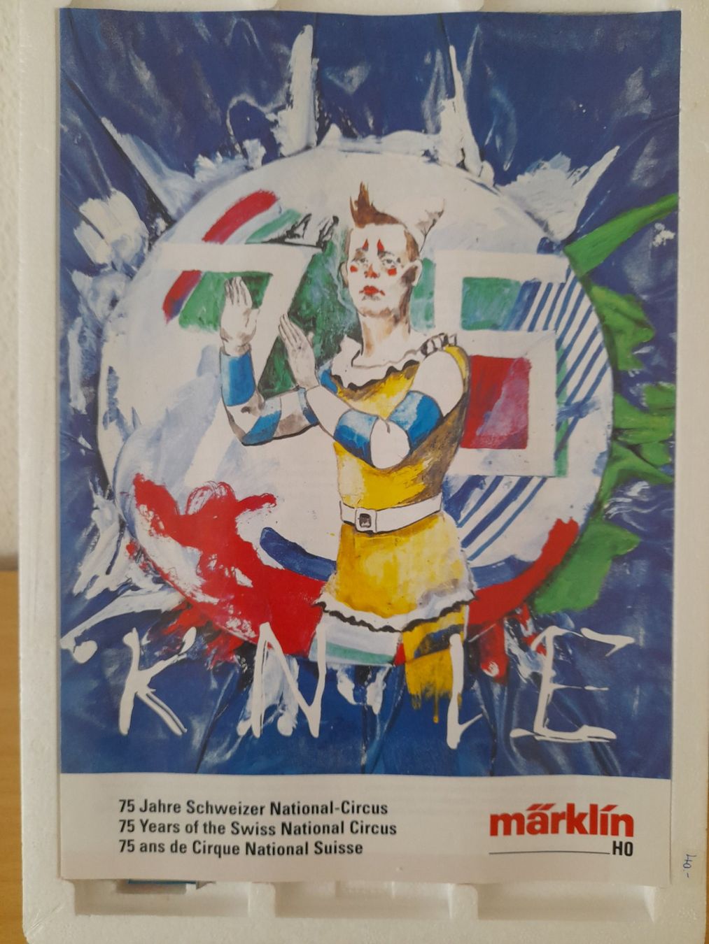 Märklin Modellini di ferrovie: Coffret de 4 wagons du Cirque Knie – Nuovo e nell'imballaggio originale da Auvernier venduto da gandalf08 3