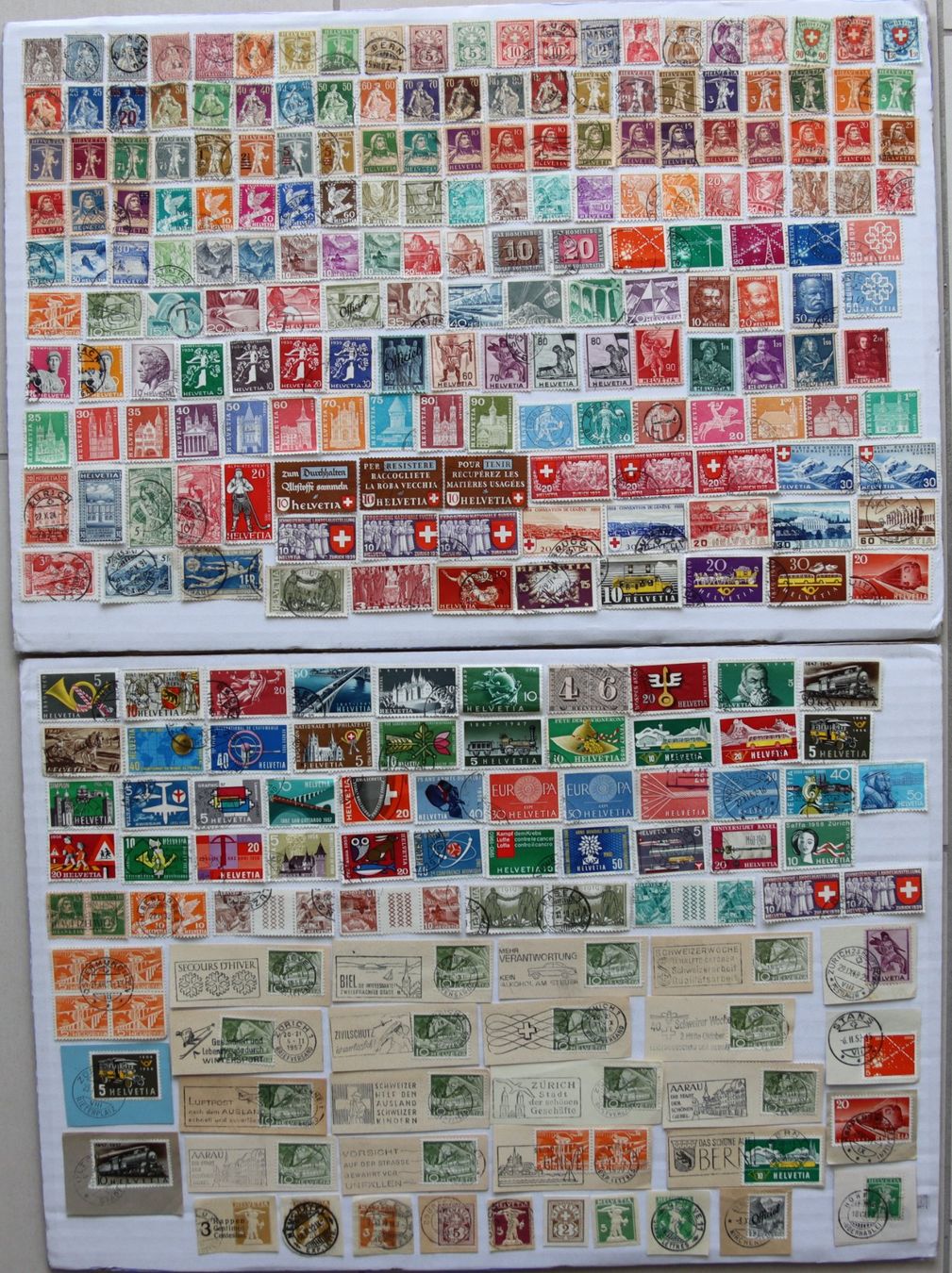 Tutti i francobolli: Briefmarken CH Lot (1) – Usato da Oberentfelden venduto da lakipul