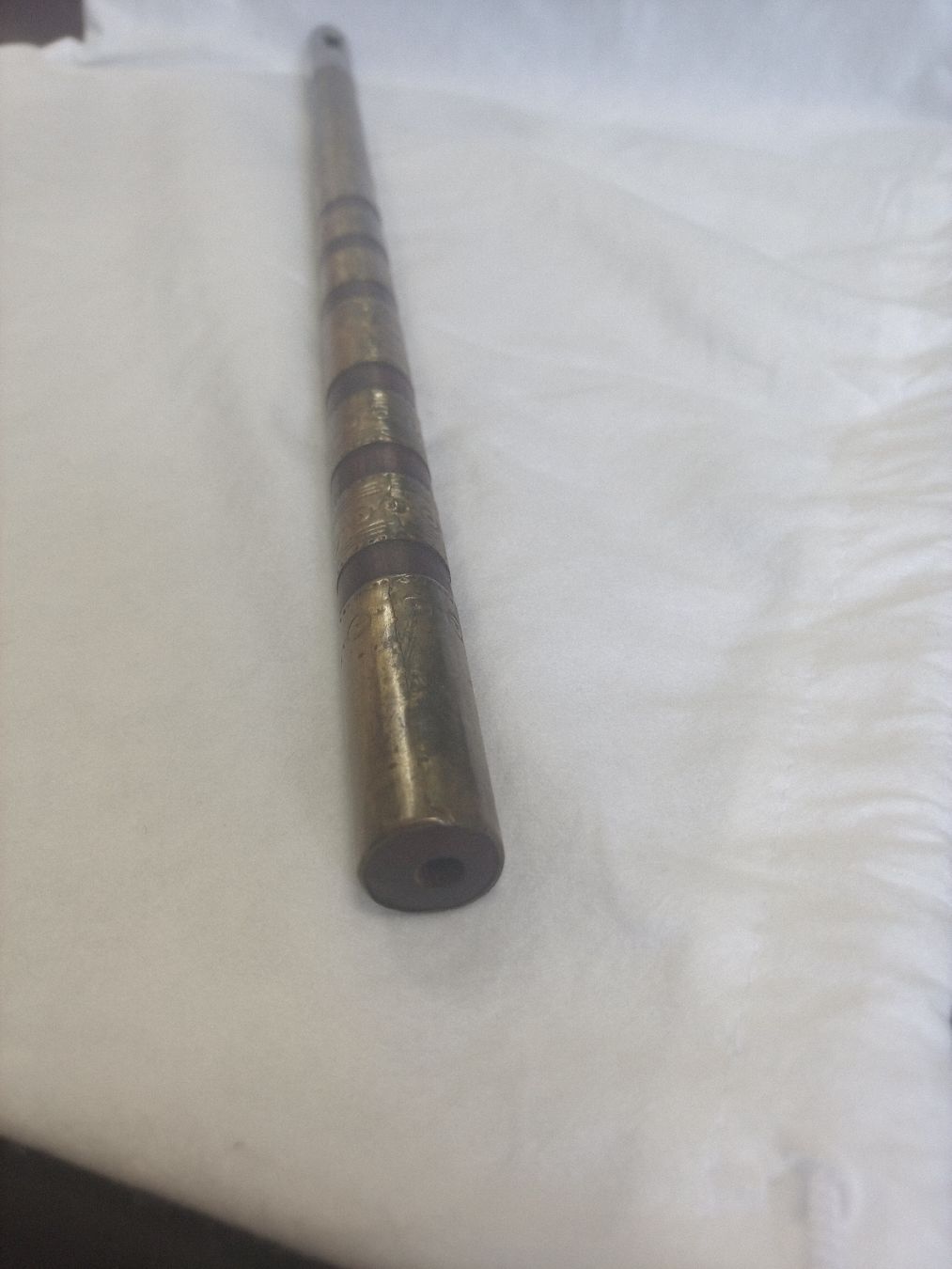Strumenti musicali: Flöte antik Blasinstrument Holz Messing – Usato da Reiden venduto da Zofi-Brocki 3