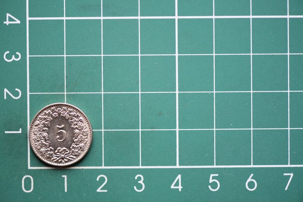Alle Münzen: 5x 5 rappen – Gebraucht aus Laupen BE von Gufi57 5