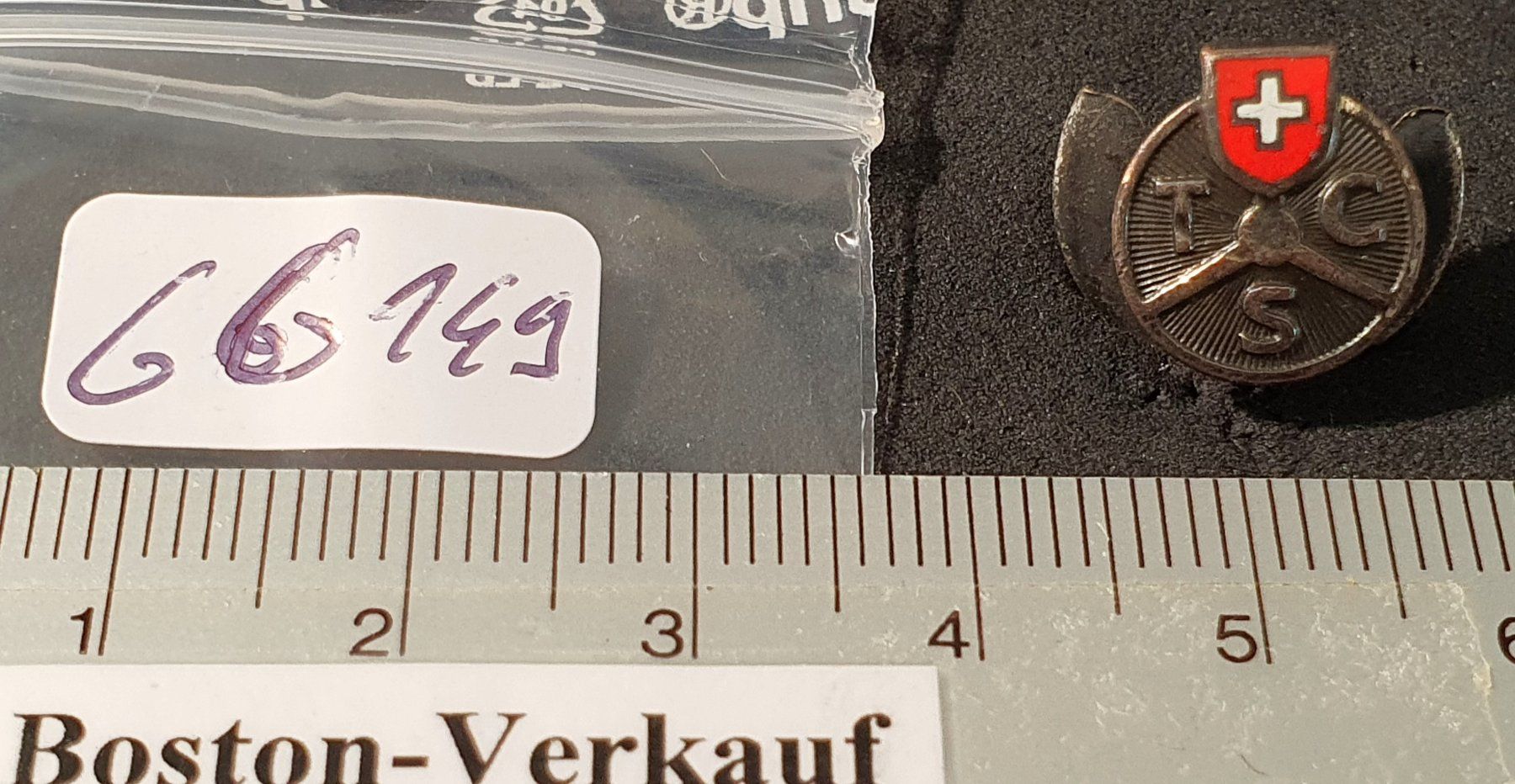 TCS Plaquettes & Badges: GG149 - Alter Reversknopf  TCS – D'occasion à Reinach BL par Boston-Verkauf 3