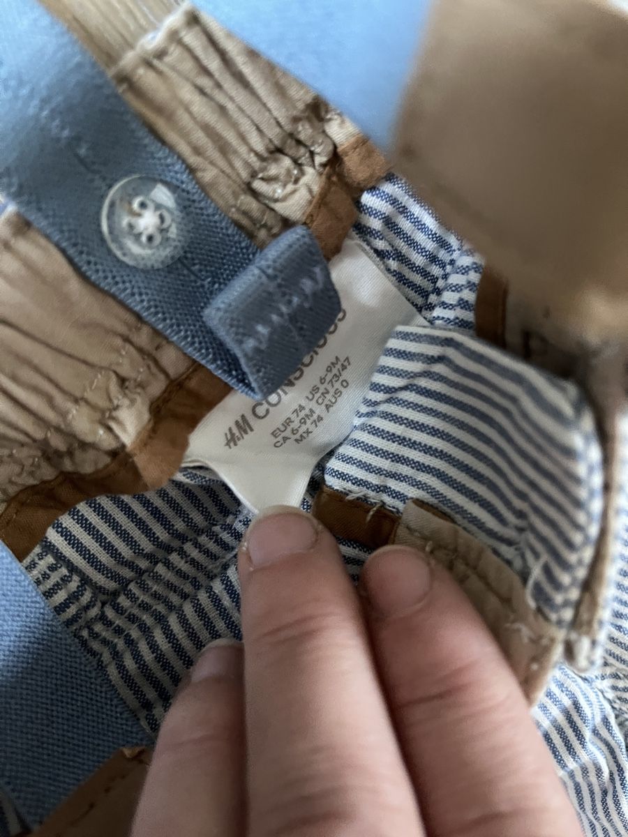 H&M Kleiderpakete: 2 süsse Hosen Gr. 74 – Gebraucht aus Sulz AG von Zissi31324 2