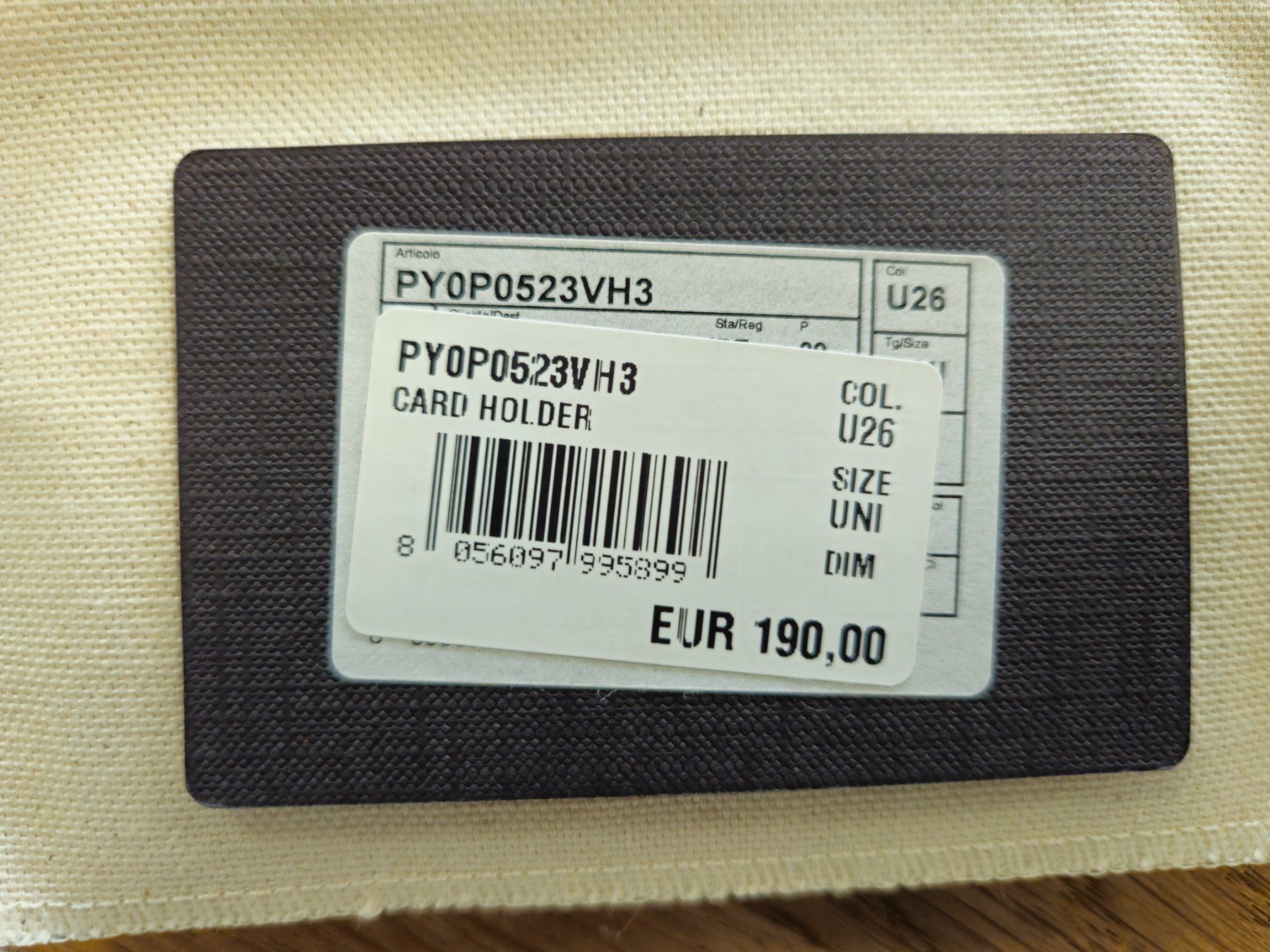 Valentino Portafogli: VALENTINO Garavani Card Holder – Nuovo (secondo la descrizione) da Oftringen venduto da diesel077 7