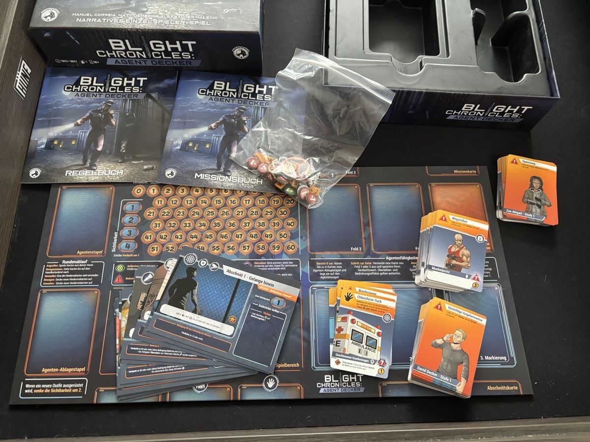 Giochi: Agent Decker - Blight Chronicles - Solo Deck Building - DEU – Nuovo (secondo la descrizione) da Thalwil venduto da max_xp9g 1