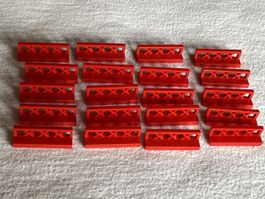 LEGO - 20 Rote Zaunsteine