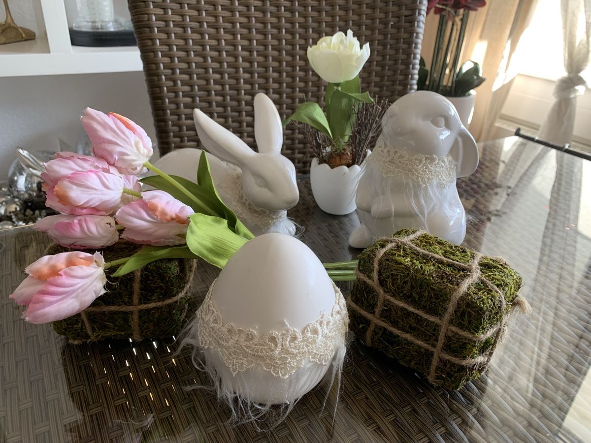 Tutte le decorazioni: Keramik Osterhasen Deko Set,! – Nuovo (secondo la descrizione) da Emmenbrücke venduto da Dior09 6