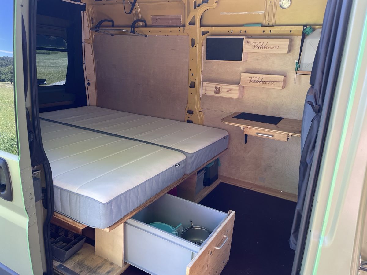 Fiat Camping Fahrzeuge: Fiat Ducato 2.3JTD mit einfachem Camper Ausbau – Gebraucht aus Hausen am Albis von dg600 5