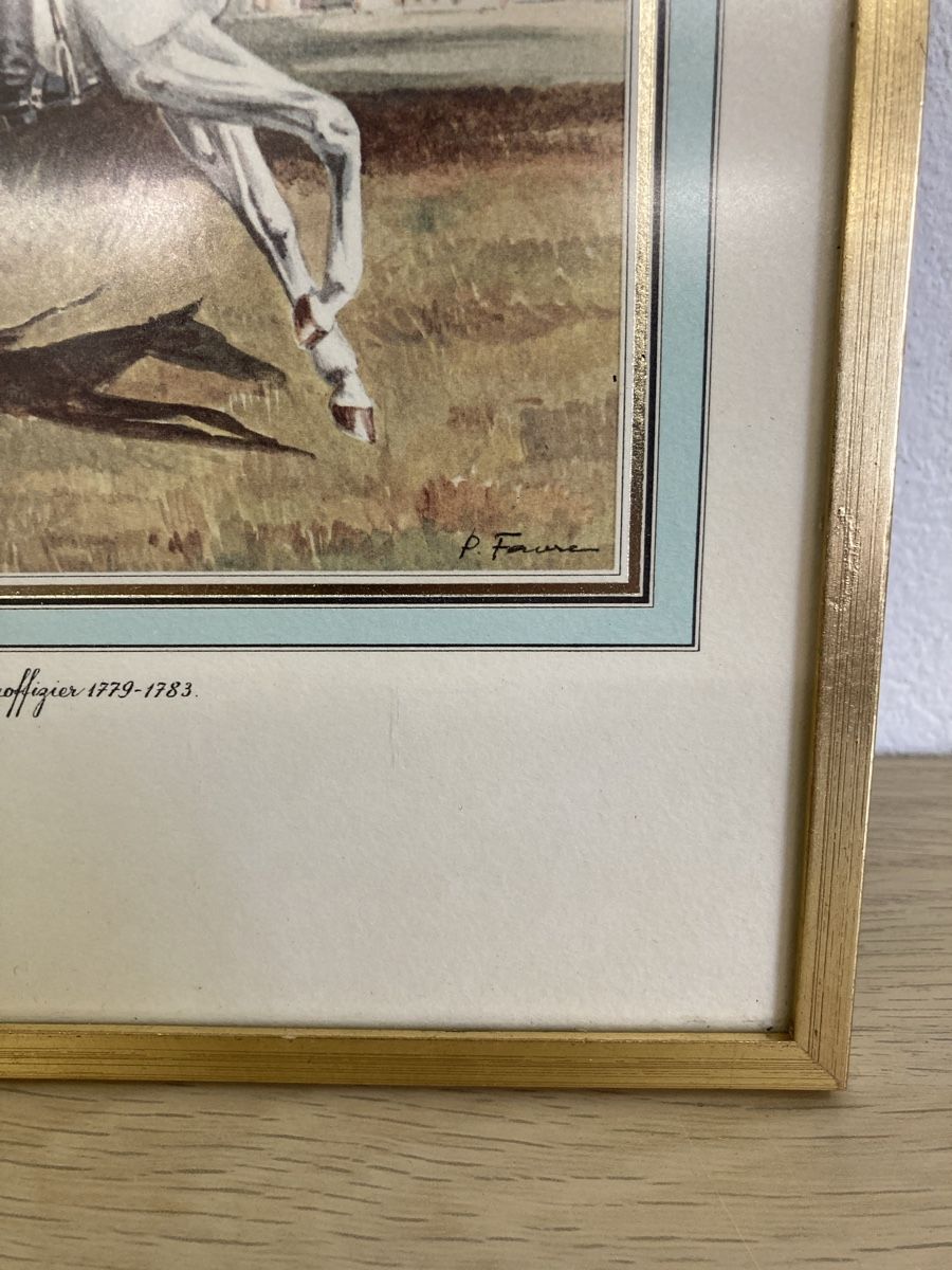 Foto & Immagini: Bild Berner Dragoneroffizier 1779-1783 – Usato da Aarwangen venduto da to-hirschi 3