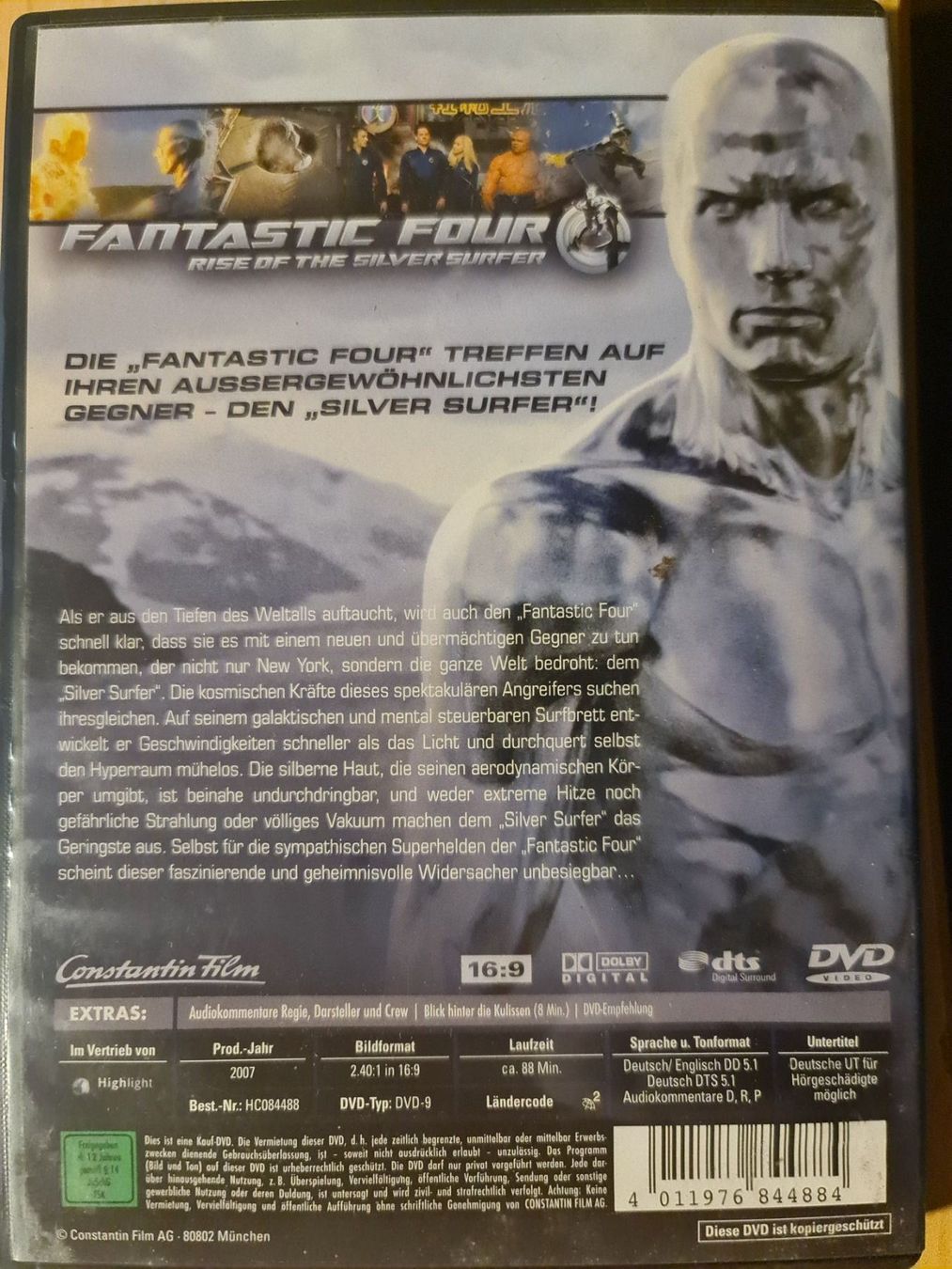Tutti i DVDs: Fantastic four – Usato da Dintikon venduto da Vexi 1