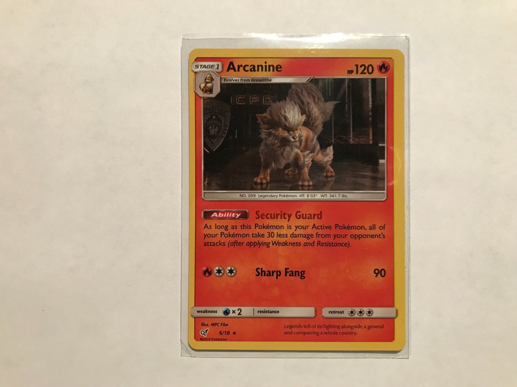 Pokémon Carte collezionabili: Arcanine holo – Nuovo (secondo la descrizione) da Hagendorn venduto da Pokecollectorch