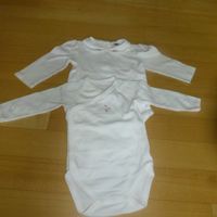2 Babybodys weiss, langarm Janie and Jack