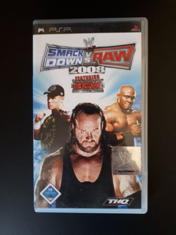 Wwe Smackdown Vs Raw 2010 Platinum - PSP - Jeu Occasion Pas Cher