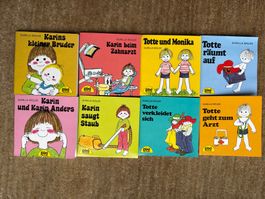 8 Pixi-Büchlein - Totte/Karin - Neu