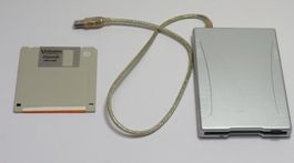 TEAC Slim USB Floppy 3.5" Diskettenlaufwerk