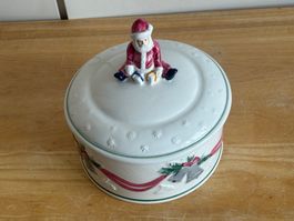 Weihnachts-Dose mit Samichlaus-Deckel, Vintage-Look 🎅 (58)