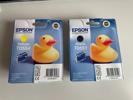 EPSON Druckerpatronen T0554 / T0551