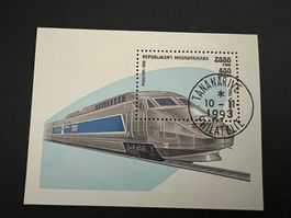 Madagascar  Eisenbahn Block 1993  gestempelt . (C554)