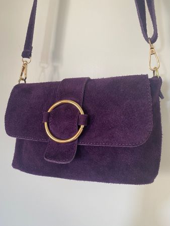 Wildleder Umhängetasche v. BORSE IN PELLE