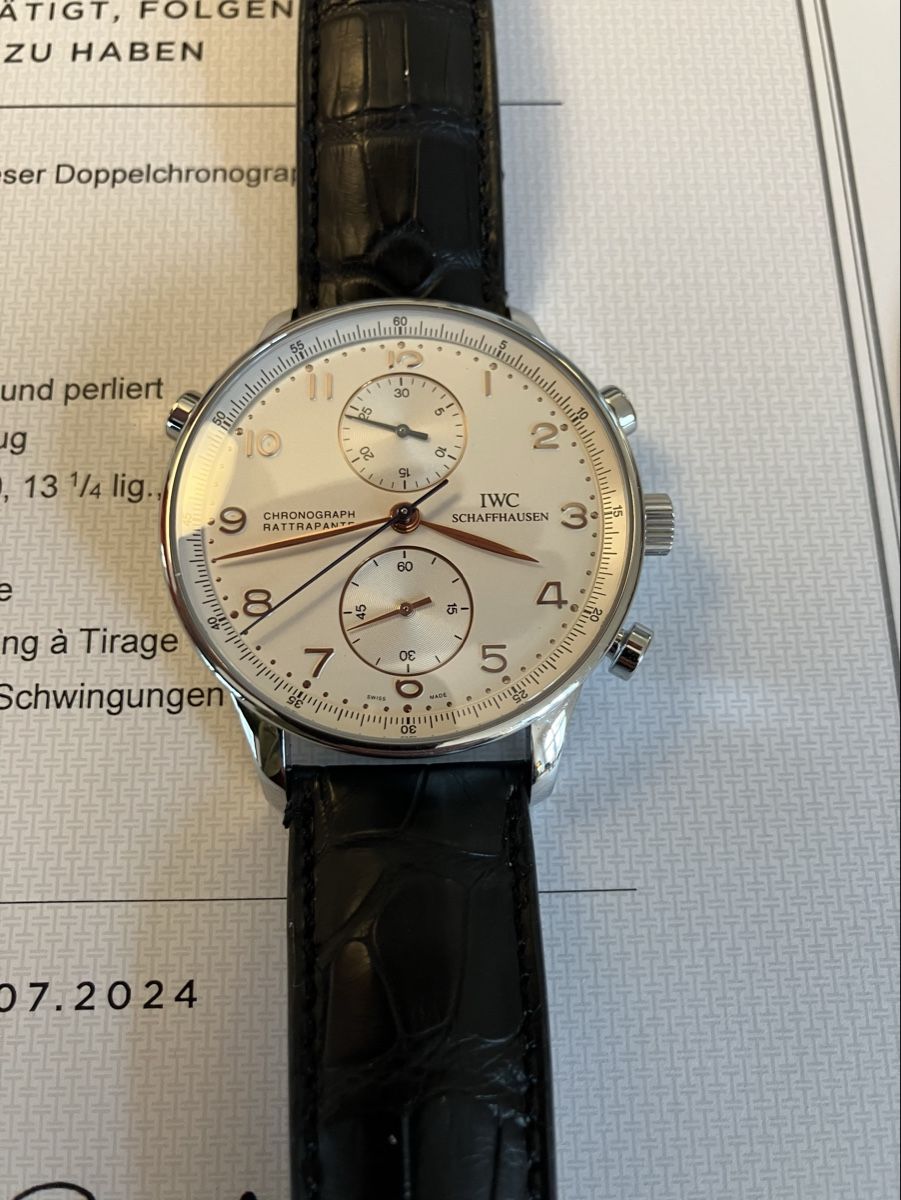 IWC Orologi: IWC Portugieser Doppelchronograph Ref. 3712 – Nuovo (secondo la descrizione) da Jonen venduto da ursi161066 2