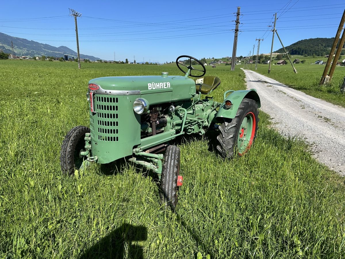 Bührer Trattori: Bührer Traktor – Usato da Reichenburg venduto da franmettle_0 4
