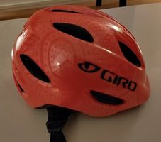 Kinder Fahrradhelm GIRO, leucht-pink, 49-53 cm