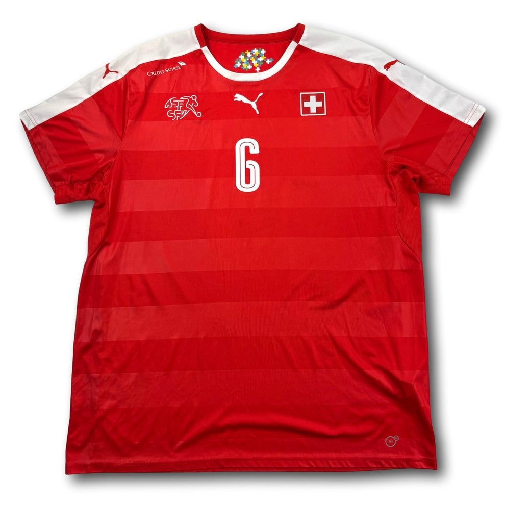 Canottiere & Pantaloni: Schweiz - 2016 - Heim - XXL - Puma - Lang #6 – Usato da Bolligen venduto da ToTheJerseyEquipment 1