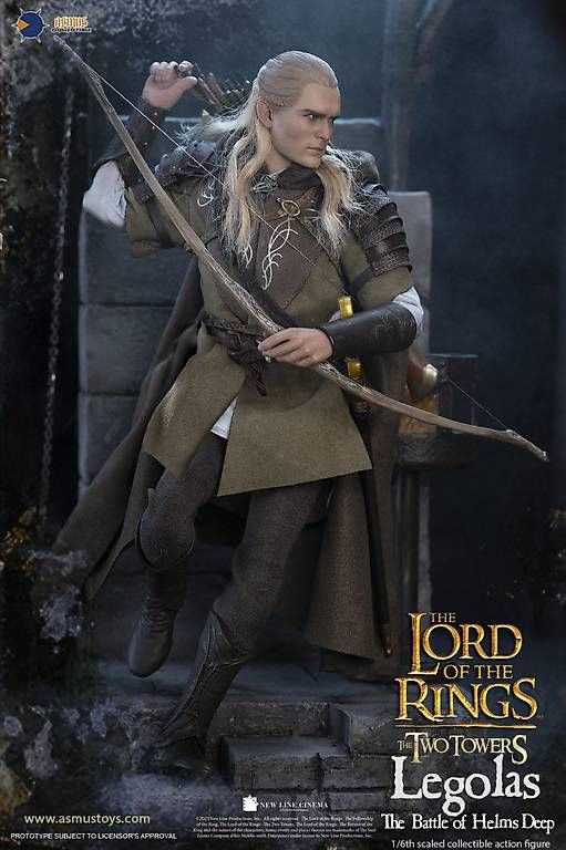 Statuette: Legolas Battle at Helm's Deep AsmusToys - Herr der Ringe – Usato da St. Gallen venduto da ManuelSt. 1