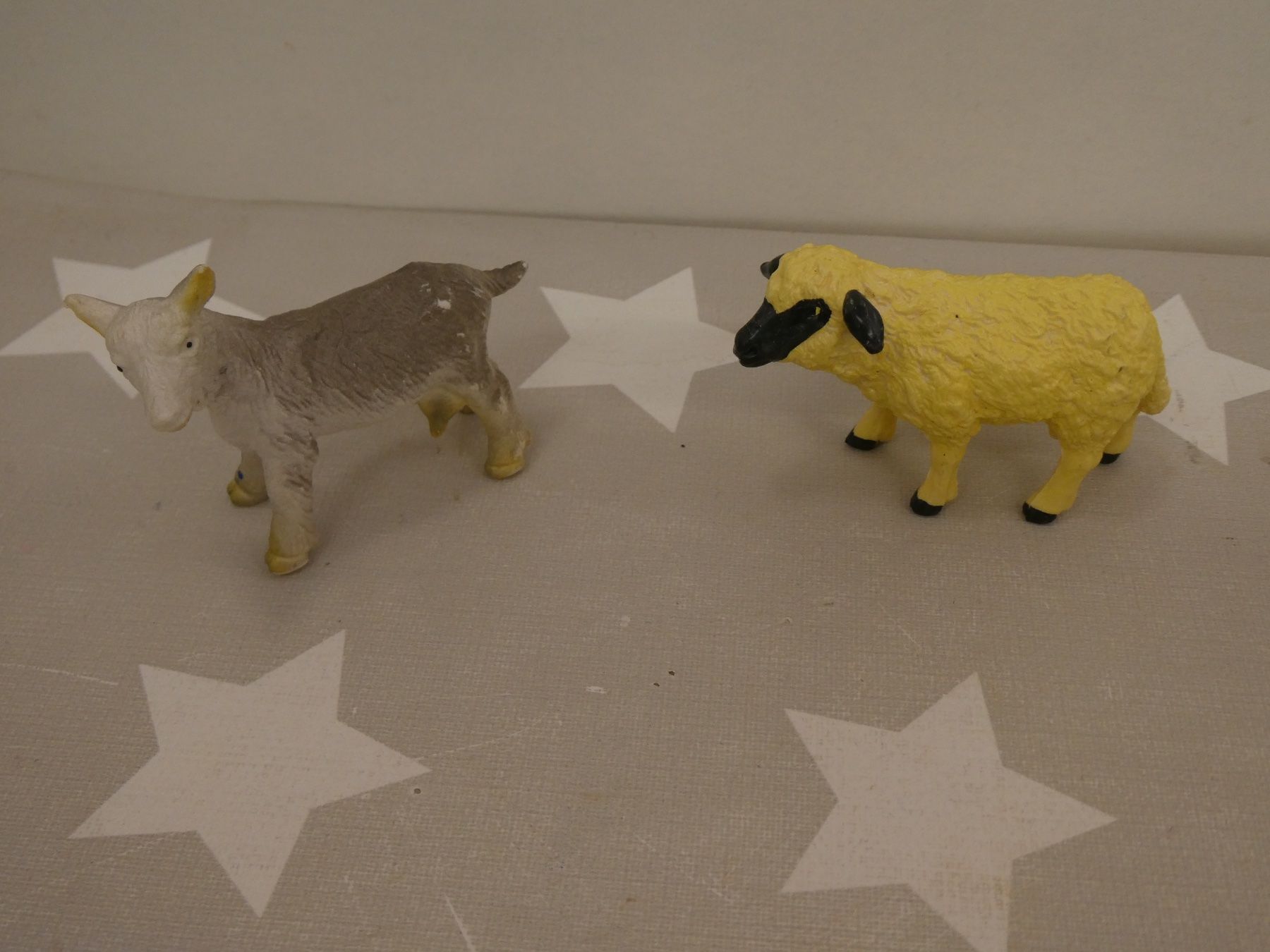 Bullyland Figuren: 1 Ziege 1 Schaf Bully – Gebraucht aus Rafz von Powacaddy