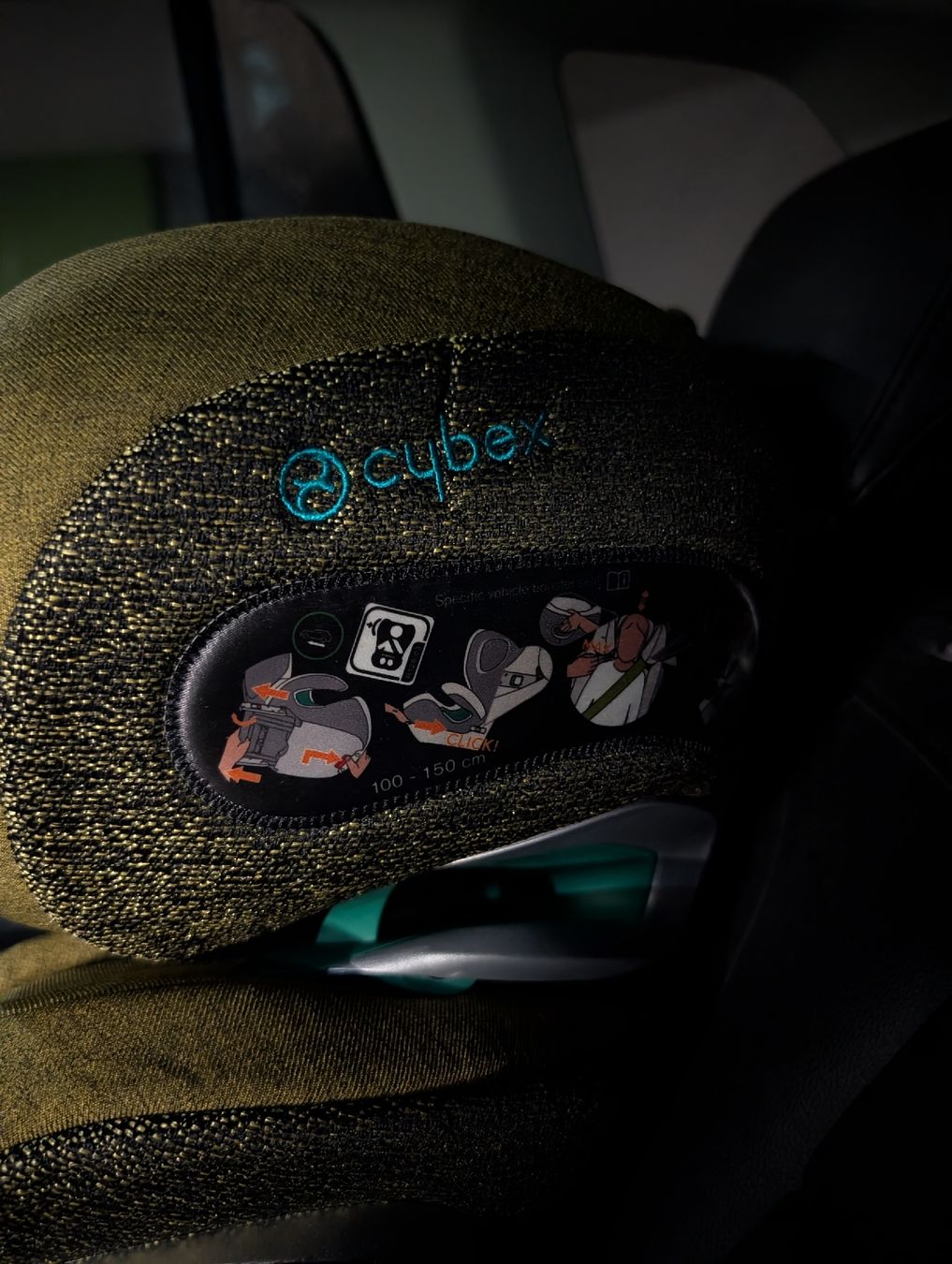 Cybex Seggiolini per auto: Cybex Solution Z-Fix Kindersitz Olivgrün – Usato da Winterthur venduto da Uemit 4