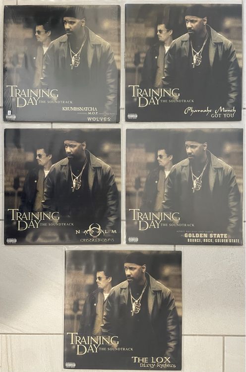 Training Day Soundtrack 5x12 Vinyl
