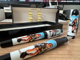 Vintage Waterman Kultur Set "Lara Croft / Tomb Raider" 1999