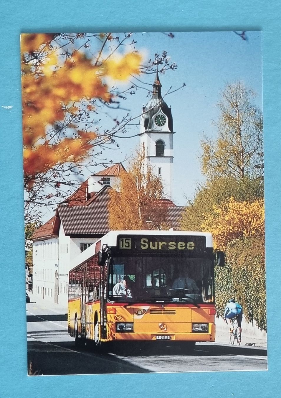 Ansichtskarten: Triengen - Postauto nach Sursee – Gebraucht aus Rothrist von RROENK