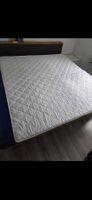 Matratzenauflage für Doppelbett weiss
