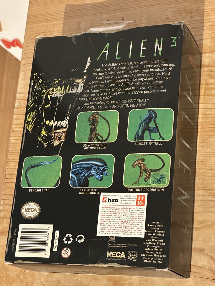 Figuren: Alien 3 NECA Figur - Top Zustand – Gebraucht aus Mettmenstetten von  1