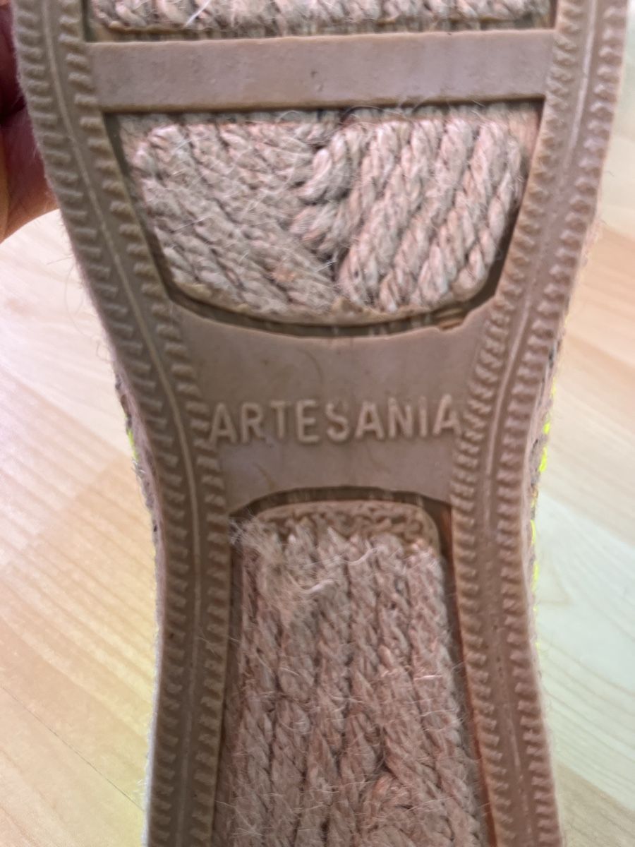 Scarpe da uomo: Zwei Original Espadrilles - Espadrillas Gr. 43 Orange & Gelb – Nuovo (secondo la descrizione) da Zug venduto da Nickwalks999 5