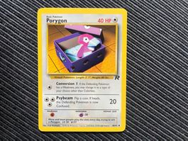 Pokemon Porygon Non Holo Team Rocket near Mint
