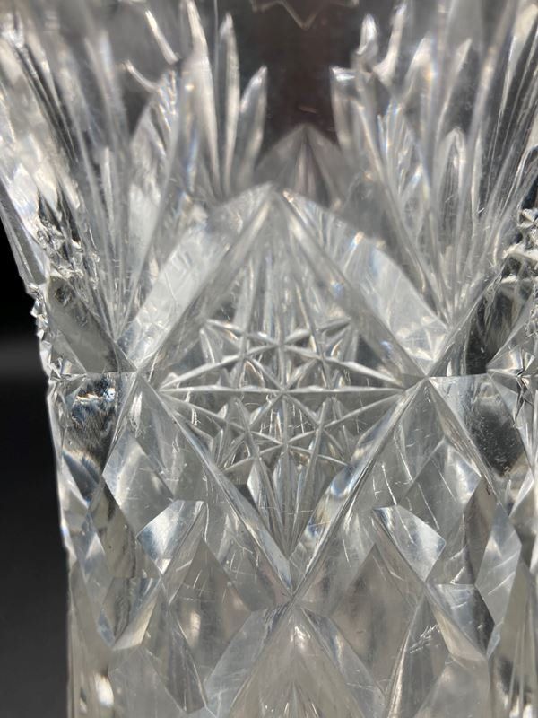 Vasi & Recipienti: Vase | Glas | DxH: ca. 13x30cm – Usato da Wittenbach venduto da Restwert_St-Gallen 1