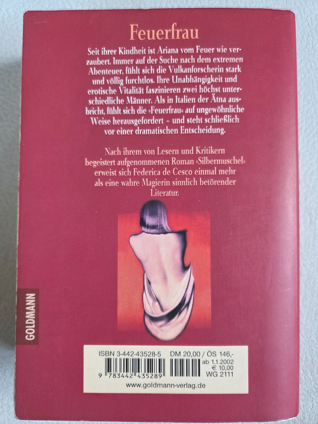 Libri: Federica De Cesco - Feuerfrau – Usato da Bergdietikon venduto da Tanne_10 1