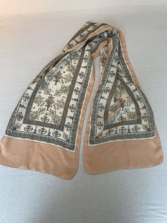 Edler Vintage Schal, floral gemustert, 29*140cm