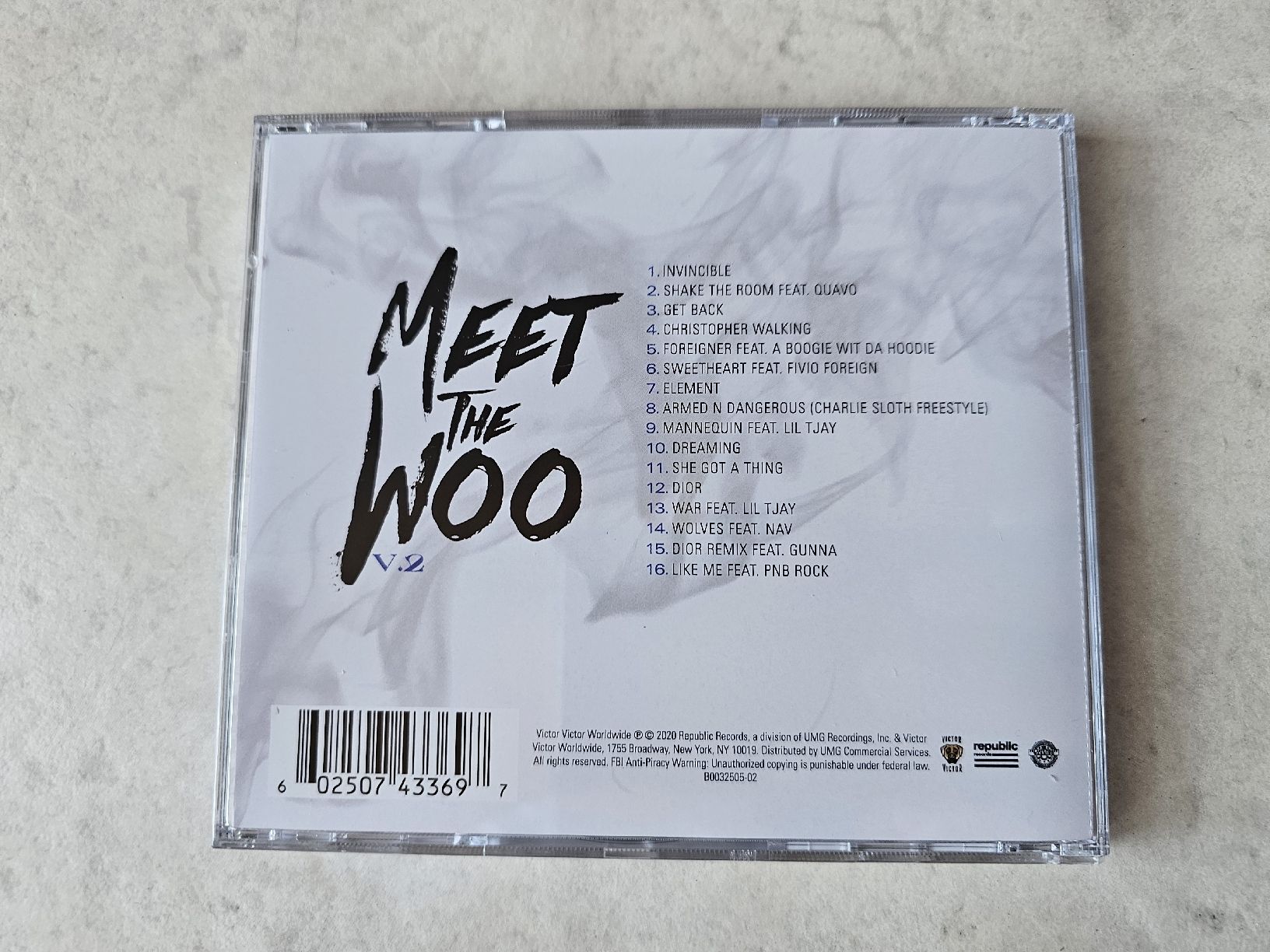 CD: Pop Smoke  -  Meet The Woo V.2 – Usato da Schneisingen venduto da backstore24 1