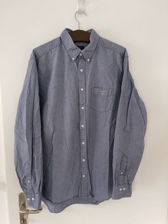 Gant Hemd, Gr. XL, blau, oxford, Top Zustand, elegant