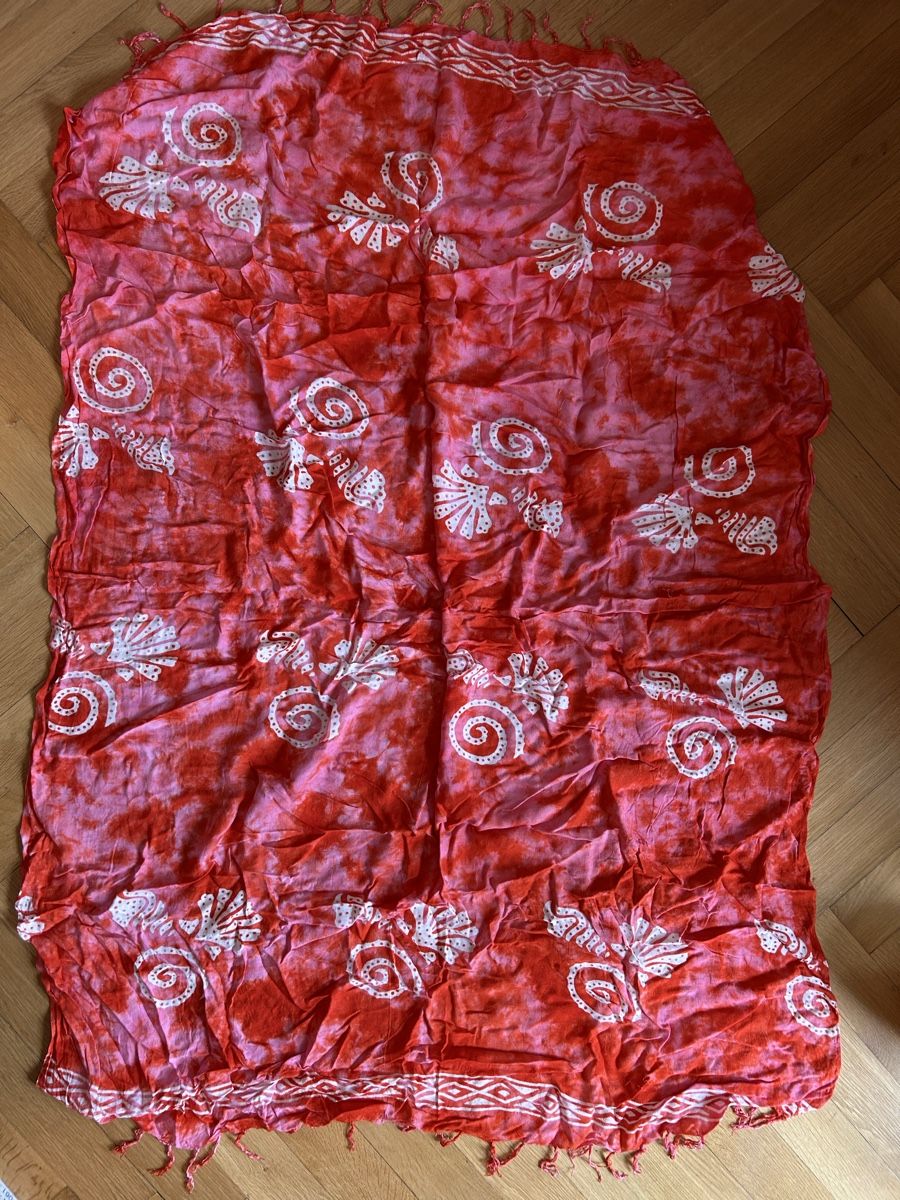 Teli da bagno: Strandtuch Batik Look – Usato da Basel venduto da stb_27 2