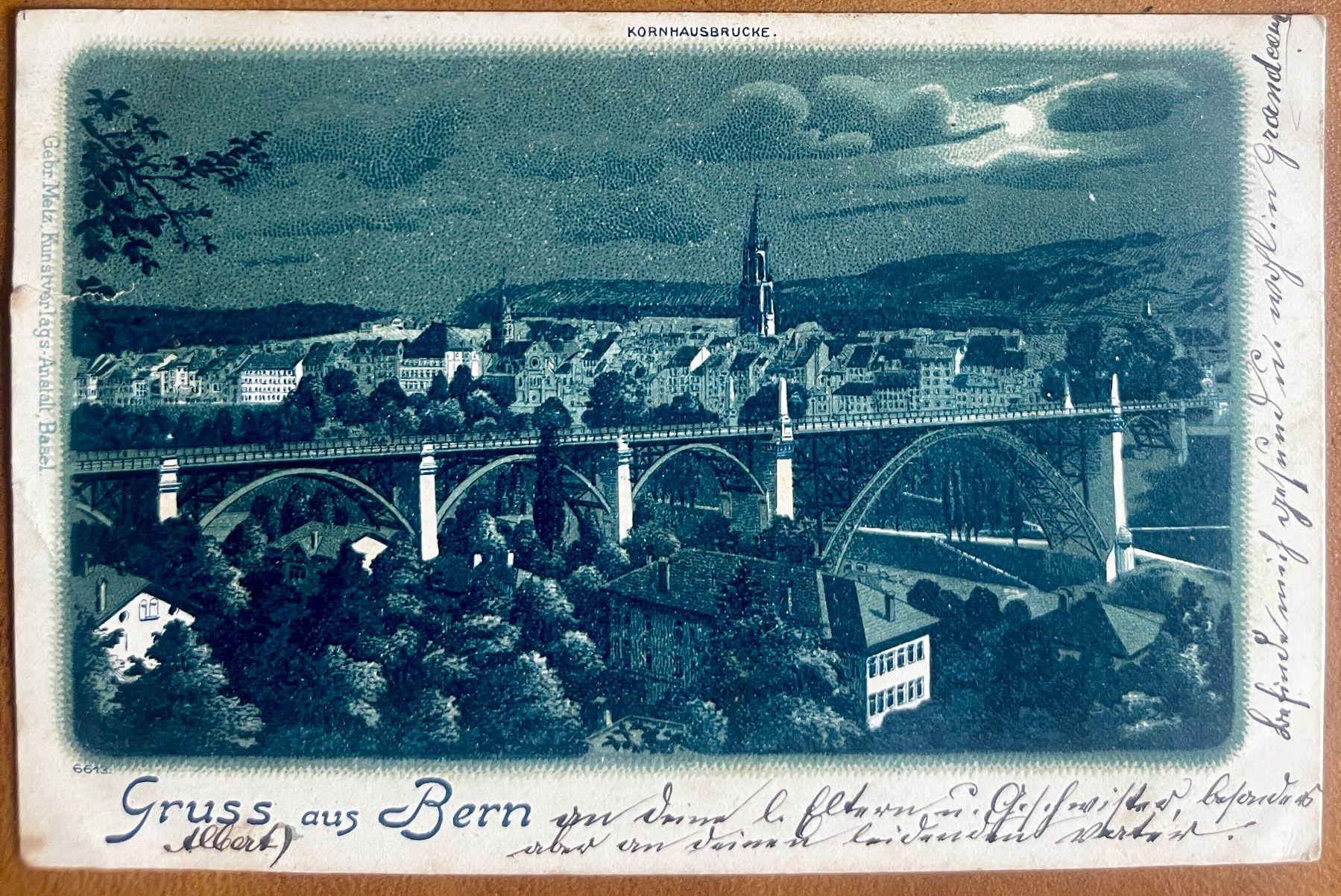 Cartoline postali: BERN - Litho Gruss aus Bern 1901 – Usato da Lutry venduto da Ediego