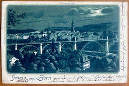 BERN - Litho Gruss aus Bern 1901